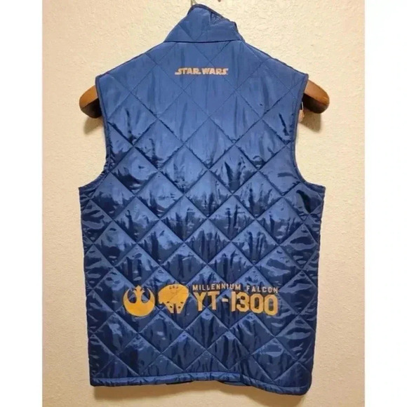 STAR WARS Millenium FalconHan Solo Vest YT-1300 DISNEY PARKS EXCLUSIVE Small b17 - Picture 2 of 6